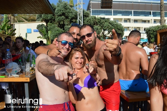 Ocean Blue Jbeil Beach Party Majd Moussally at Ocean Blue Lebanon