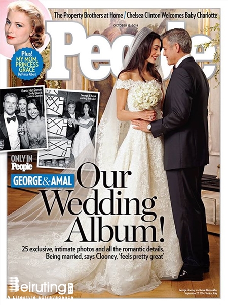 Around the World Social Event George Clooney and Amal Alamuddin Wedding Pictures Lebanon