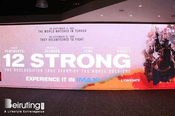 City Centre Beirut Beirut Suburb Social Event Premiere of 12 Strong Lebanon