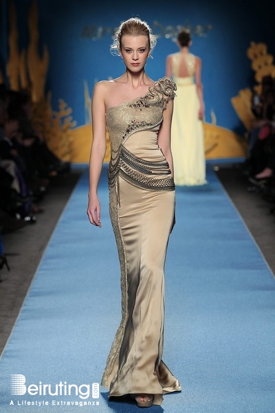 Around the World Fashion Show Mireille Dagher Haute Couture SS14 Lebanon