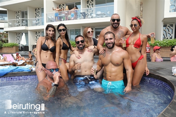 Whitelace Jbeil Beach Party Sunday pool party at Whitelace Lebanon