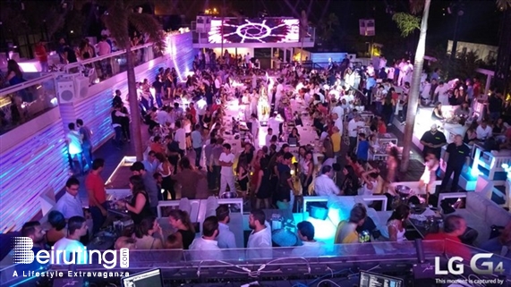 White  Beirut Suburb Social Event Donner Sang Compter Fundraising at White Lebanon