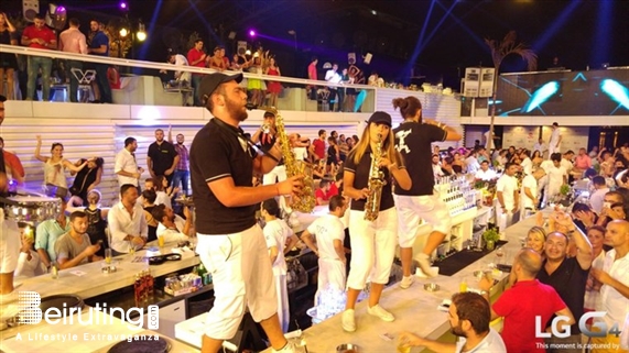 White  Beirut Suburb Social Event Donner Sang Compter Fundraising at White Lebanon