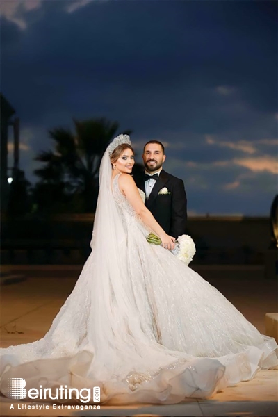 Wedding النجوم يحتفلون بزفاف شربل وليّا دبياني Lebanon