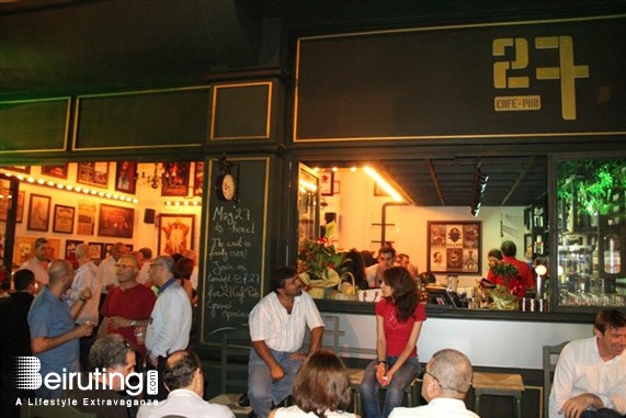 27 Cafe Pub Beirut-Hamra Nightlife Opening of 27 Cafe Pub Lebanon