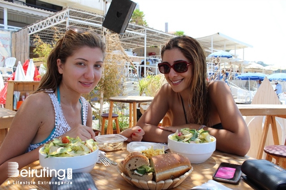 Tonic Cafe Bar Jounieh Beach Party Tonic Beach Bar on Sunday Lebanon