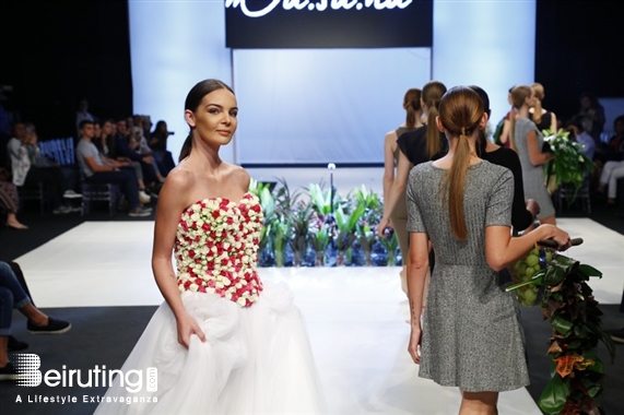 Biel Beirut-Downtown Exhibition Wedding Folies - The Bridal Expo The floral runway by Masaha Lebanon