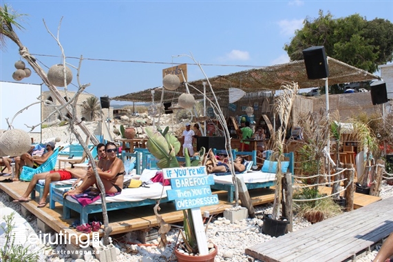 Tonic Cafe Bar Jounieh Beach Party Tonic Beach Bar on Sunday Lebanon