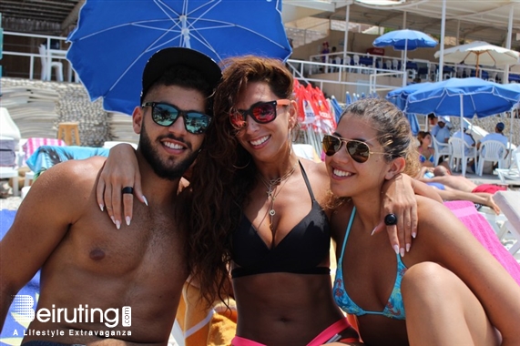 Tonic Cafe Bar Jounieh Beach Party Tonic Beach Bar on Sunday Lebanon