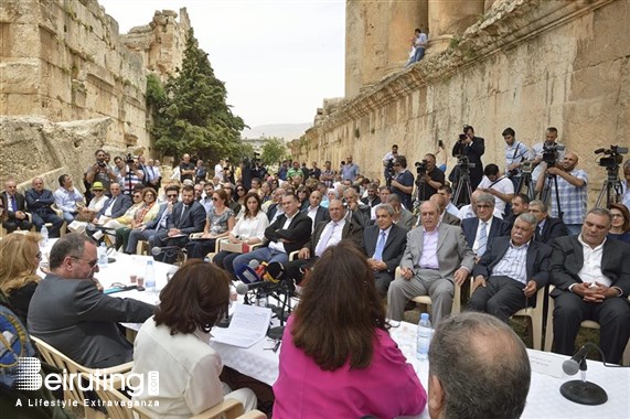 Baalback Festival Social Event Baalbeck International Festival Press conference  Lebanon