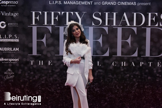 ABC Verdun Beirut Suburb Theater Premiere of Fifty Shades Freed by L.I.P.S Management & Grand Cinemas  Lebanon