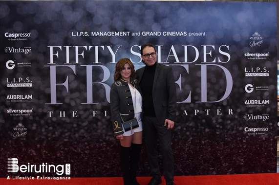 ABC Verdun Beirut Suburb Theater Premiere of Fifty Shades Freed by L.I.P.S Management & Grand Cinemas  Lebanon