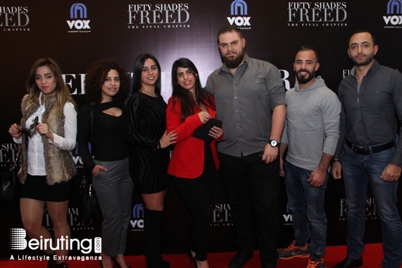 City Centre Beirut Beirut Suburb Theater Premiere of Fifty Shades Freed Lebanon