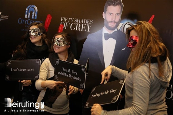 City Centre Beirut Beirut Suburb Social Event Avant Premiere of Fifty Shades Of Grey at Vox Lebanon