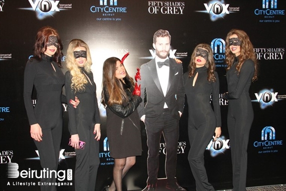 City Centre Beirut Beirut Suburb Social Event Avant Premiere of Fifty Shades Of Grey at Vox Lebanon