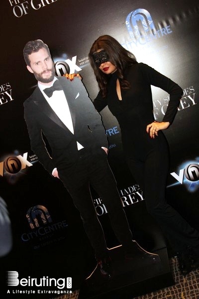 City Centre Beirut Beirut Suburb Social Event Avant Premiere of Fifty Shades Of Grey at Vox Lebanon