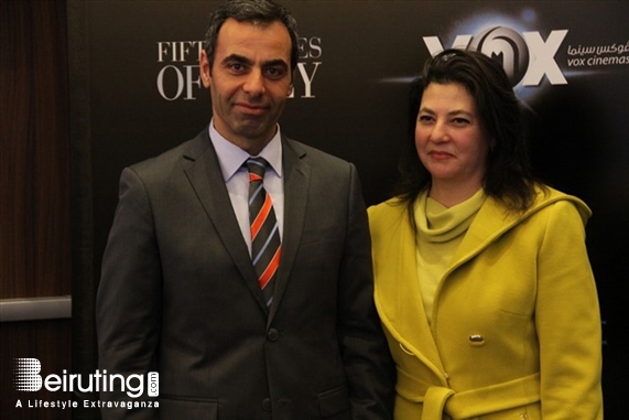 City Centre Beirut Beirut Suburb Social Event Avant Premiere of Fifty Shades Of Grey at Vox Lebanon