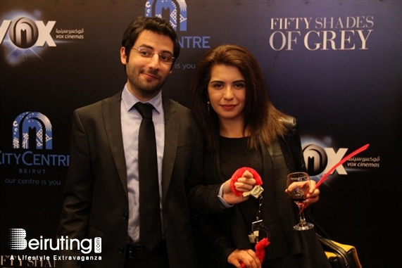 City Centre Beirut Beirut Suburb Social Event Avant Premiere of Fifty Shades Of Grey at Vox Lebanon