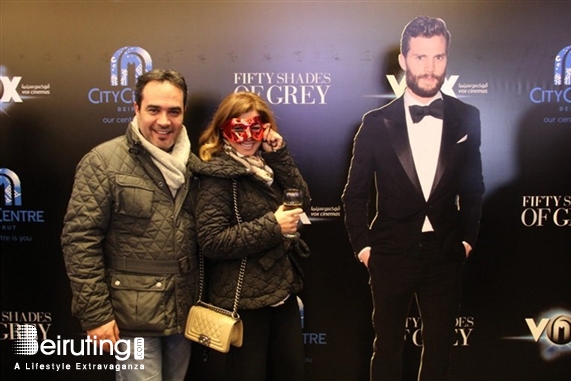 City Centre Beirut Beirut Suburb Social Event Avant Premiere of Fifty Shades Of Grey at Vox Lebanon