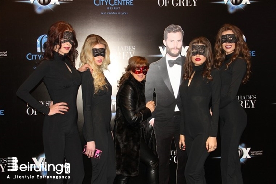 City Centre Beirut Beirut Suburb Social Event Avant Premiere of Fifty Shades Of Grey at Vox Lebanon