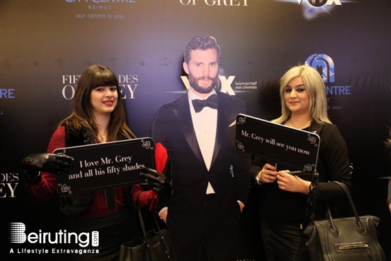 City Centre Beirut Beirut Suburb Social Event Avant Premiere of Fifty Shades Of Grey at Vox Lebanon