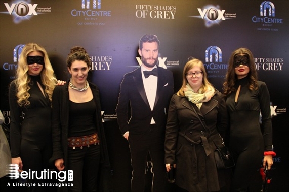 City Centre Beirut Beirut Suburb Social Event Avant Premiere of Fifty Shades Of Grey at Vox Lebanon