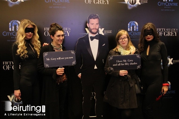 City Centre Beirut Beirut Suburb Social Event Avant Premiere of Fifty Shades Of Grey at Vox Lebanon