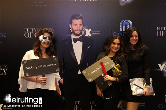 City Centre Beirut Beirut Suburb Social Event Avant Premiere of Fifty Shades Of Grey at Vox Lebanon