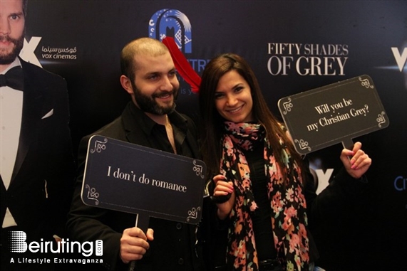 City Centre Beirut Beirut Suburb Social Event Avant Premiere of Fifty Shades Of Grey at Vox Lebanon