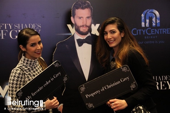 City Centre Beirut Beirut Suburb Social Event Avant Premiere of Fifty Shades Of Grey at Vox Lebanon