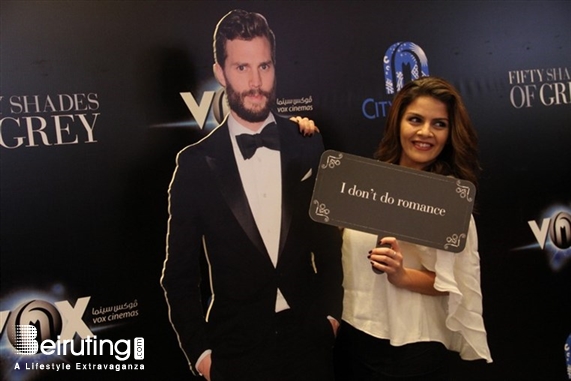 City Centre Beirut Beirut Suburb Social Event Avant Premiere of Fifty Shades Of Grey at Vox Lebanon