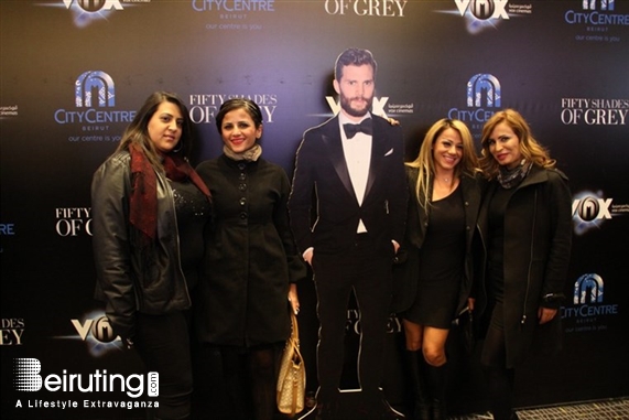 City Centre Beirut Beirut Suburb Social Event Avant Premiere of Fifty Shades Of Grey at Vox Lebanon