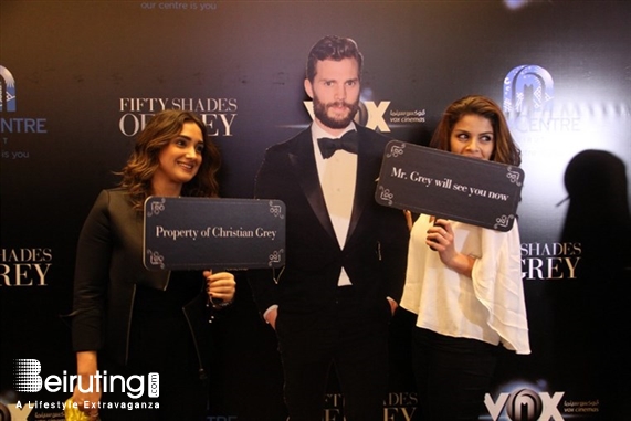 City Centre Beirut Beirut Suburb Social Event Avant Premiere of Fifty Shades Of Grey at Vox Lebanon