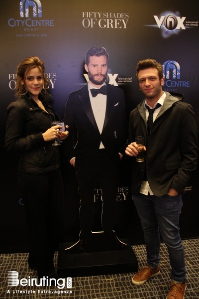 City Centre Beirut Beirut Suburb Social Event Avant Premiere of Fifty Shades Of Grey at Vox Lebanon