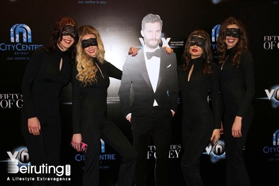 City Centre Beirut Beirut Suburb Social Event Avant Premiere of Fifty Shades Of Grey at Vox Lebanon