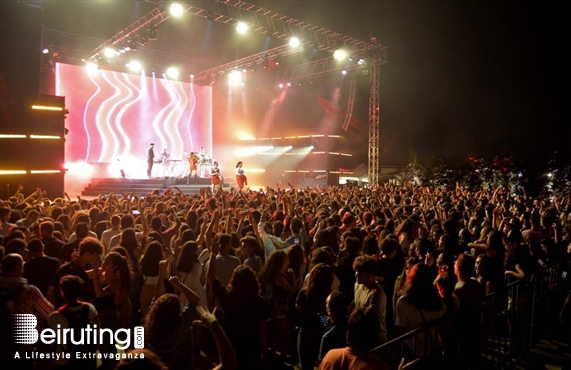 Activities Beirut Suburb Concert Clean Bandit at Summer Misk Festival Lebanon