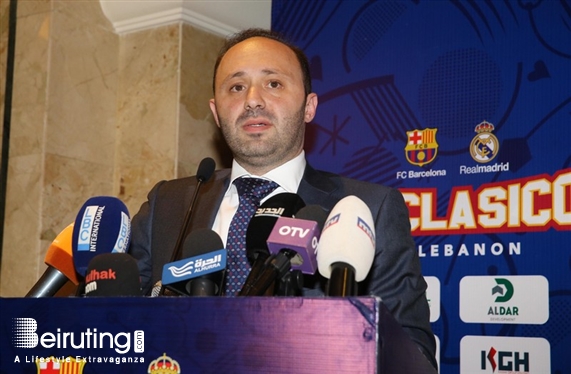 Phoenicia Hotel Beirut Beirut-Downtown Social Event LMS Sports-El Clasico Press Conference Lebanon