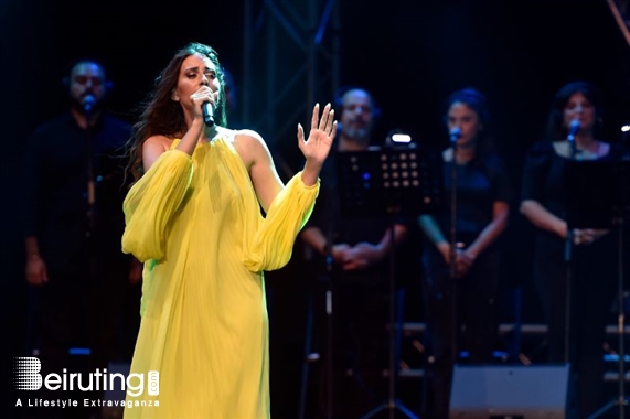 Nightlife Hiba Tawaji at Byblos International Festival Lebanon