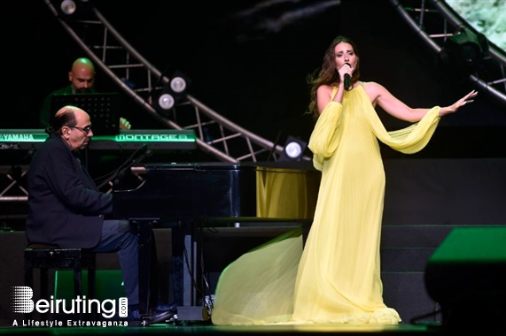 Nightlife Hiba Tawaji at Byblos International Festival Lebanon