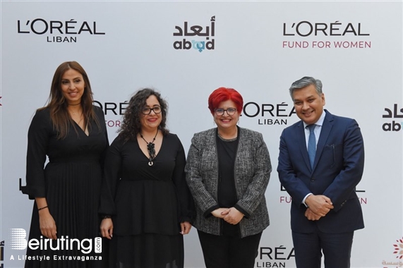 Social Event L'Oreal pledges support to Lebanese NGOs ABAAD and Farah Social Foundation as part of its commitment to women empowerment in Lebanon Lebanon