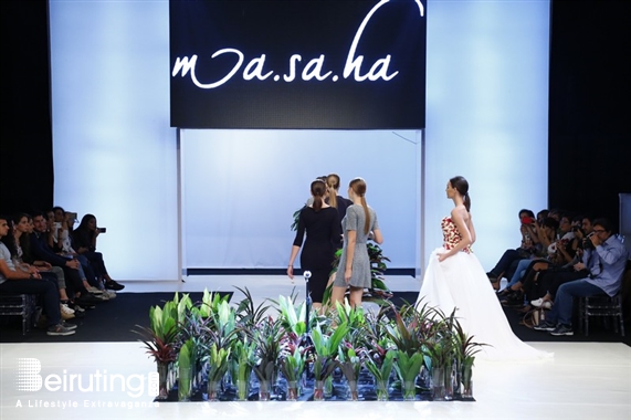 Biel Beirut-Downtown Exhibition Wedding Folies - The Bridal Expo The floral runway by Masaha Lebanon