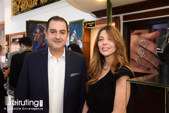 Phoenicia Hotel Beirut Beirut-Downtown Nightlife Luxuria exhibition opening Lebanon