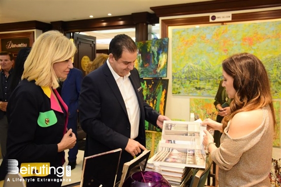 Phoenicia Hotel Beirut Beirut-Downtown Nightlife Luxuria exhibition opening Lebanon