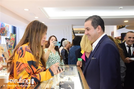 Phoenicia Hotel Beirut Beirut-Downtown Nightlife Luxuria exhibition opening Lebanon