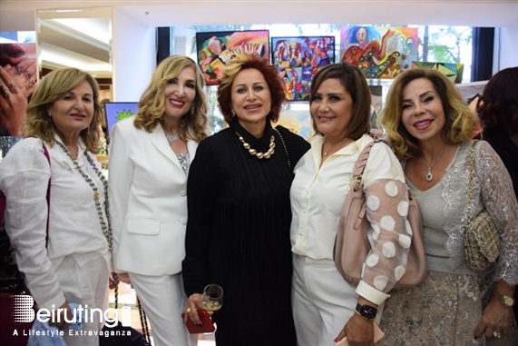 Phoenicia Hotel Beirut Beirut-Downtown Nightlife Luxuria exhibition opening Lebanon