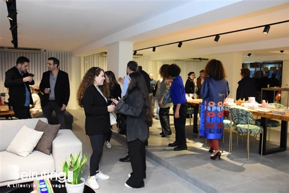 Social Event Geahchan Home the launching of the furniture and wallpaper showroom Lebanon