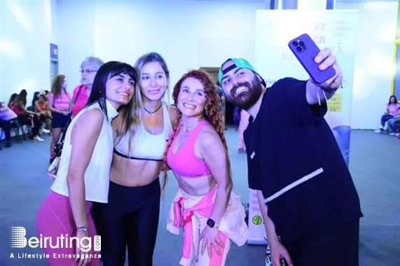 Forum de Beyrouth Beirut Suburb Social Event Breast Cancer zumbathon Event Lebanon