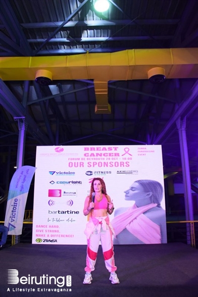 Forum de Beyrouth Beirut Suburb Social Event Breast Cancer zumbathon Event Lebanon