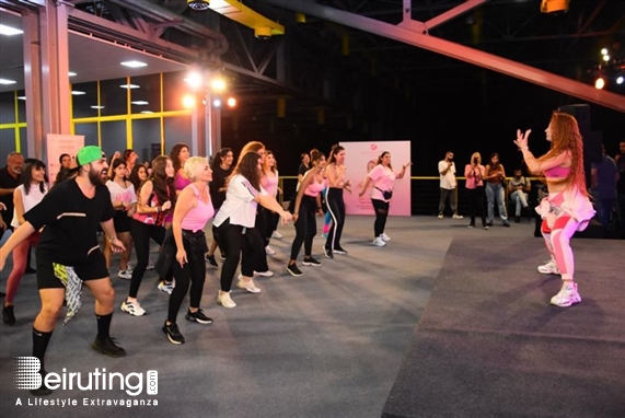 Forum de Beyrouth Beirut Suburb Social Event Breast Cancer zumbathon Event Lebanon