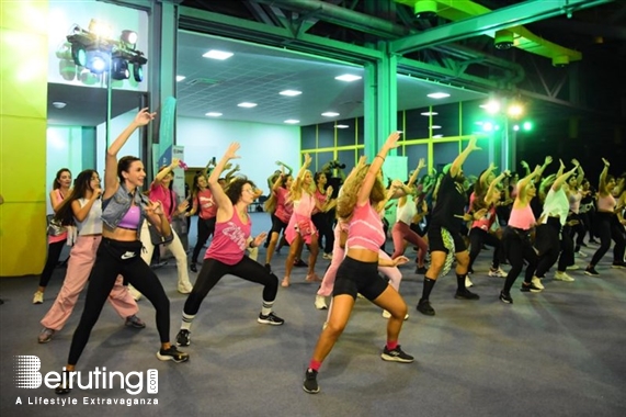 Forum de Beyrouth Beirut Suburb Social Event Breast Cancer zumbathon Event Lebanon